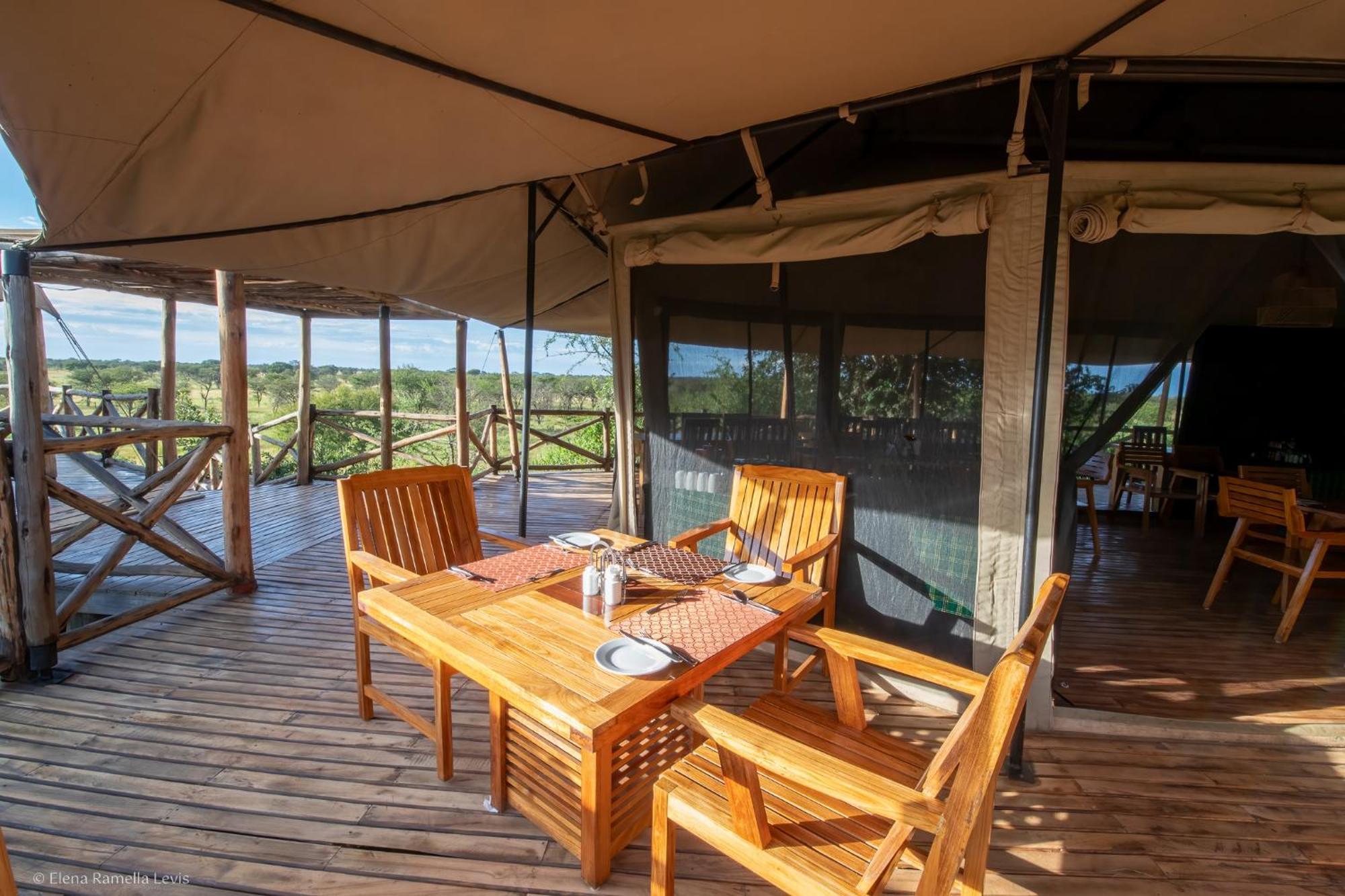 Serengeti Kifaru Tented Lodge Mugumu Exterior foto