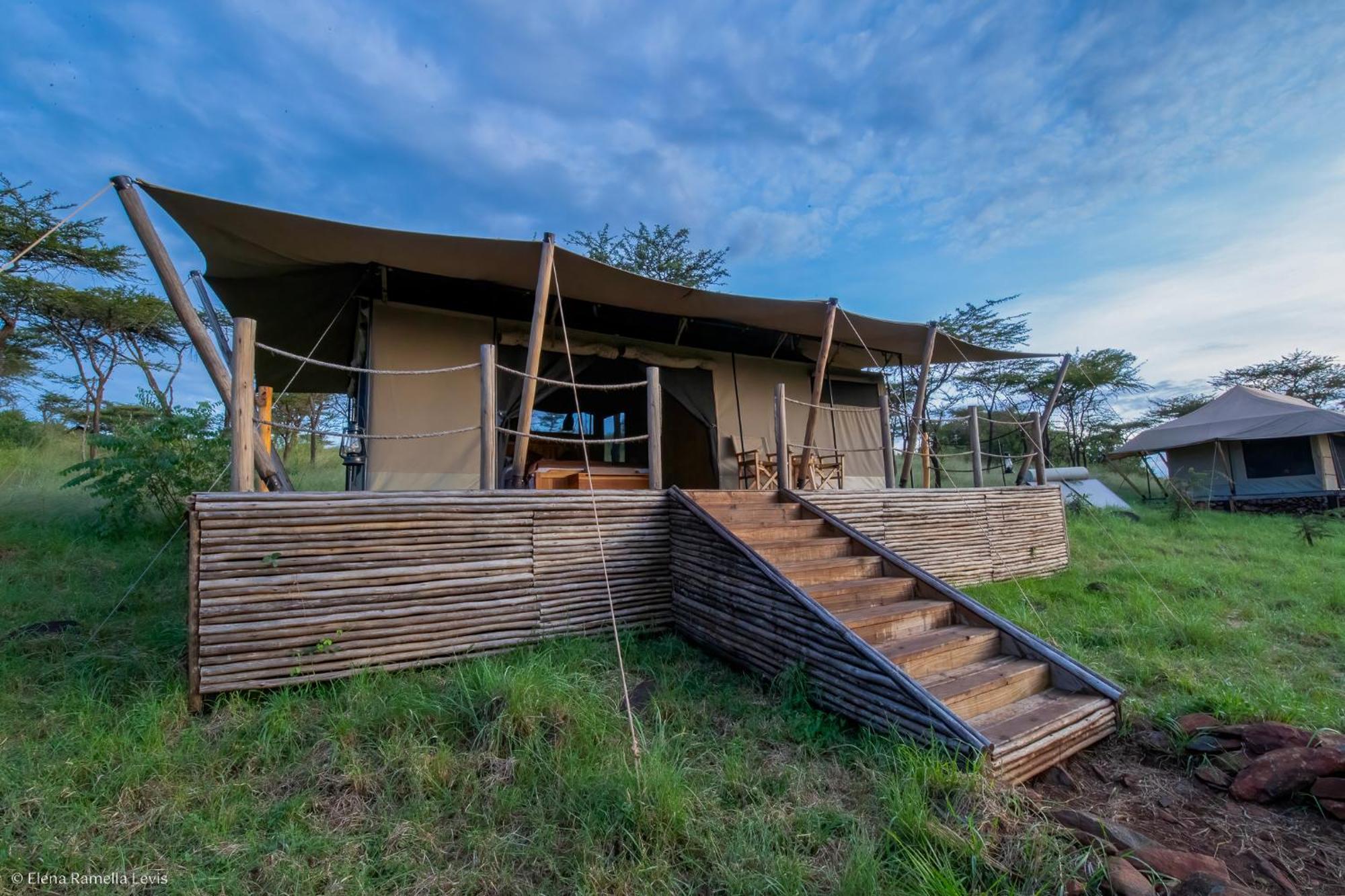 Serengeti Kifaru Tented Lodge Mugumu Exterior foto